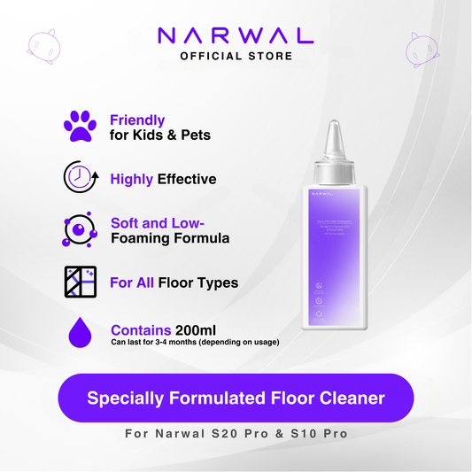 [PRE-ORDER ETA: 13 Jan 2025] Narwal S20 Pro (S2) Specially Formulated Cleaning Detergent Solution