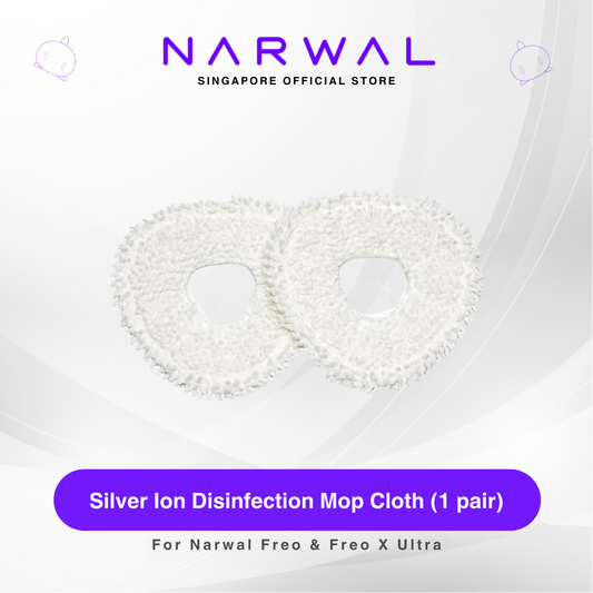 Narwal Freo & Freo X Ultra Silver Ion Mop Cloth (1 pair)