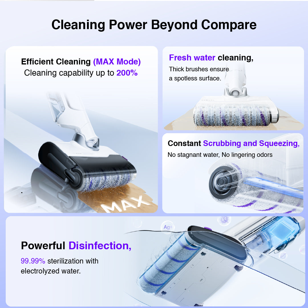 [Clearance Sales No Warranty] Narwal S10 Pro (S1) Handheld Wet & Dry Vacuum & Mop Floor Washer