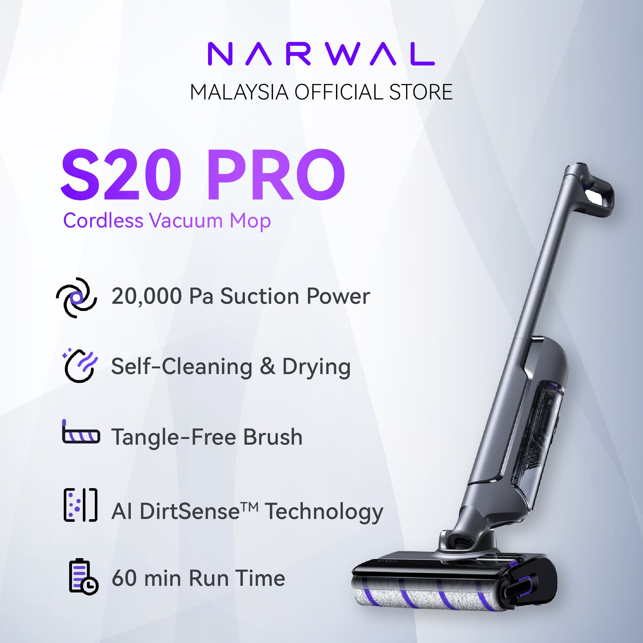 [Clearance Sales No Warranty] Narwal S20 Pro